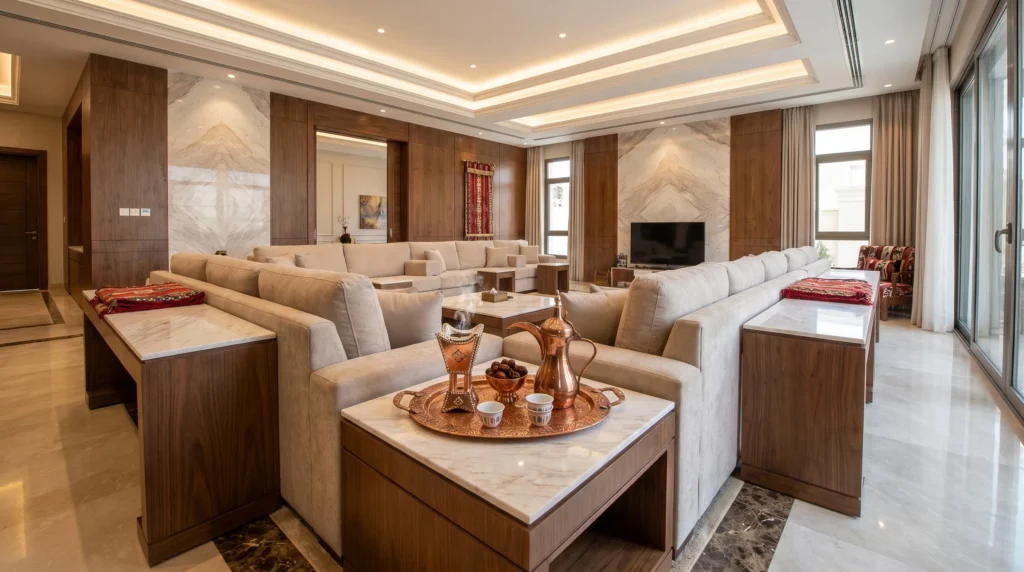 طاولات جانبيه تكمل ديكور المجلس وغرفة المعيشة - Main Image