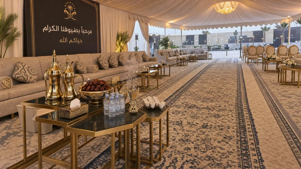 طقم طاولات خدمة يضيف مرونة وأناقة للضيافة - Main Image