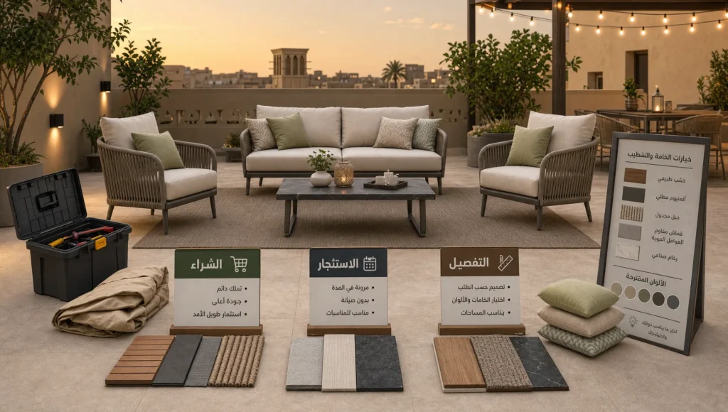 هل أثاث حدائق مستعمل خيار عملي أم مكلف لاحقا؟ - Main Image